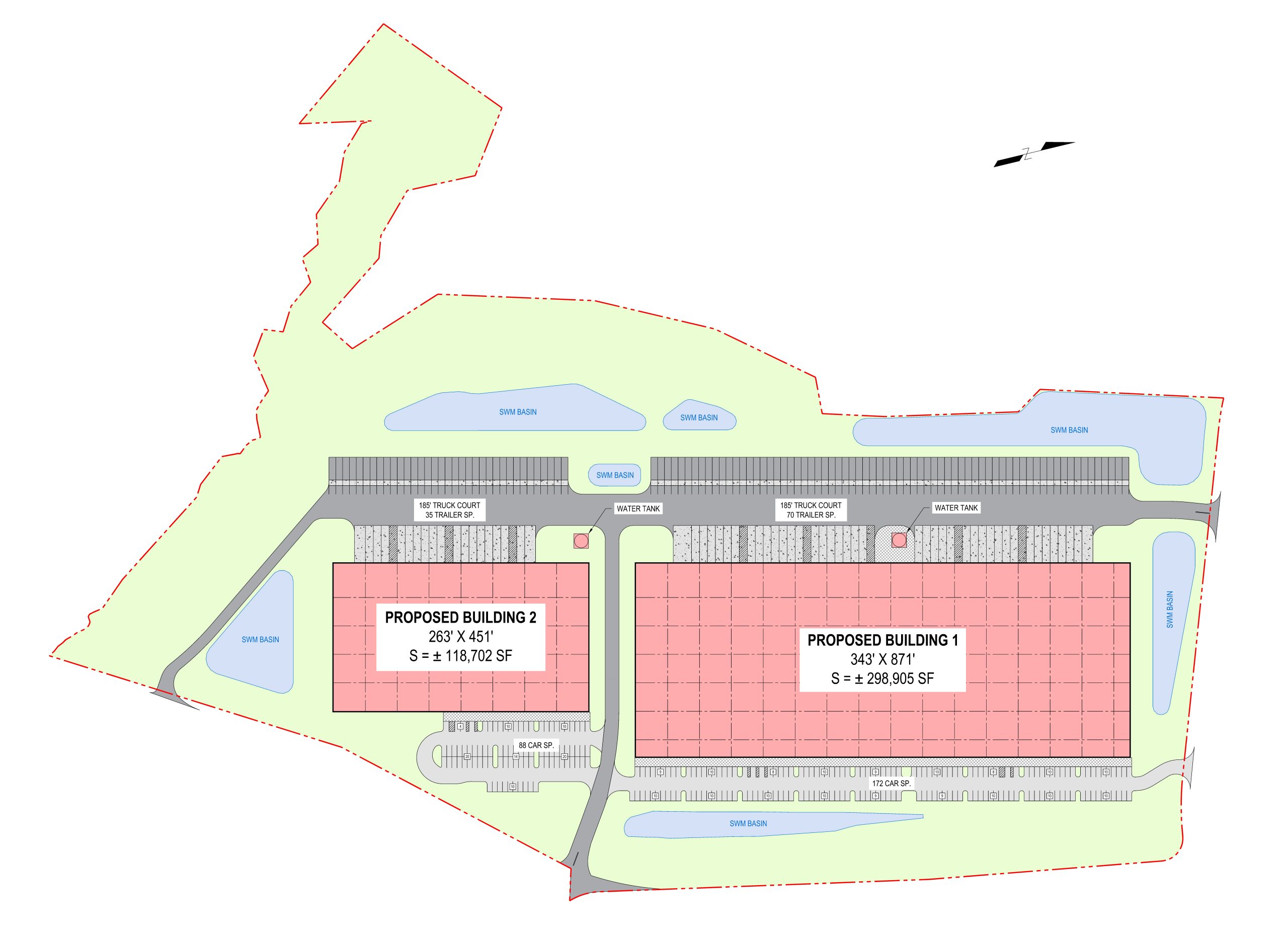 PNK Baker Hollow 2 site plan