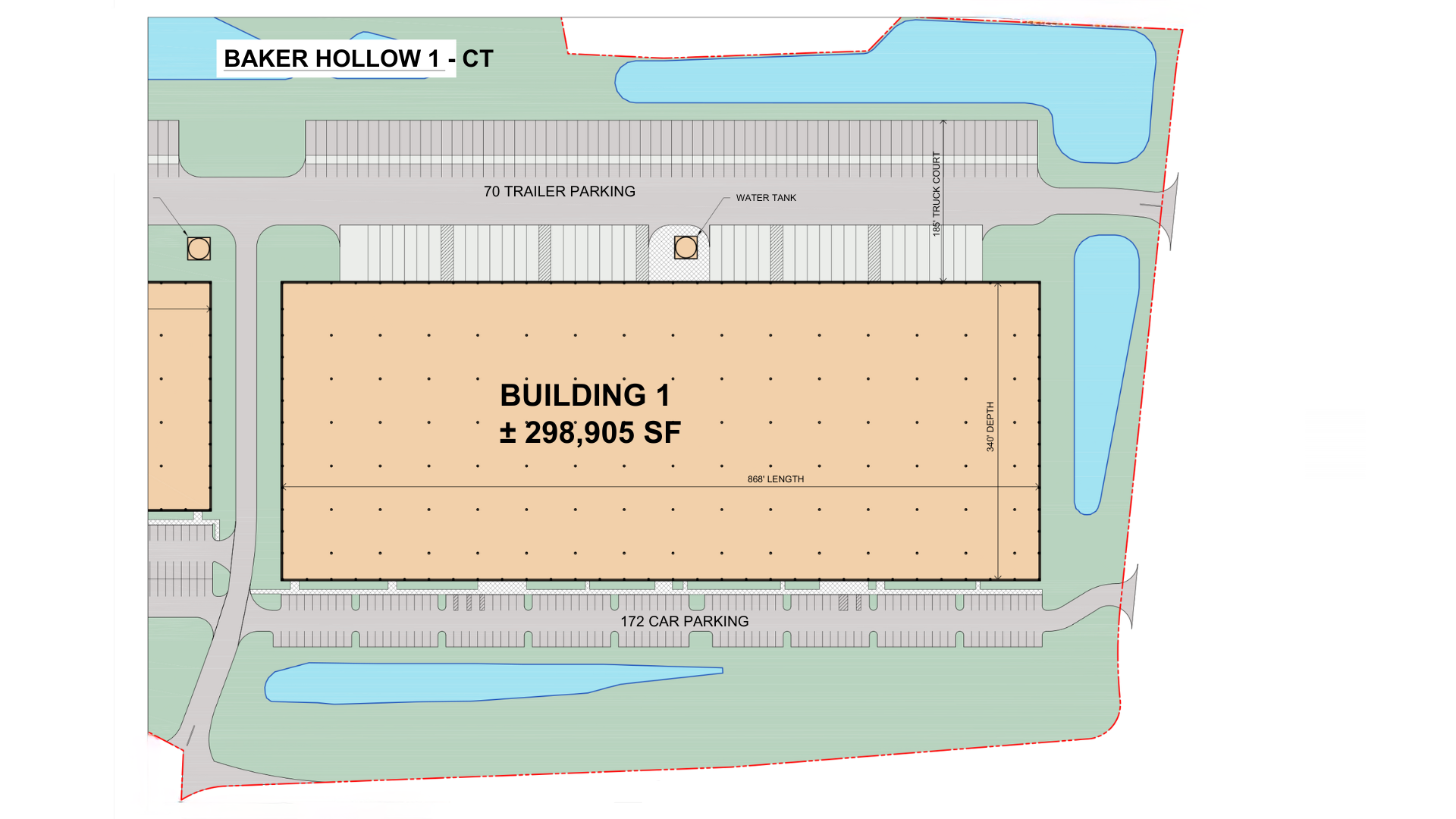 PNK Baker Hollow 1 site plan