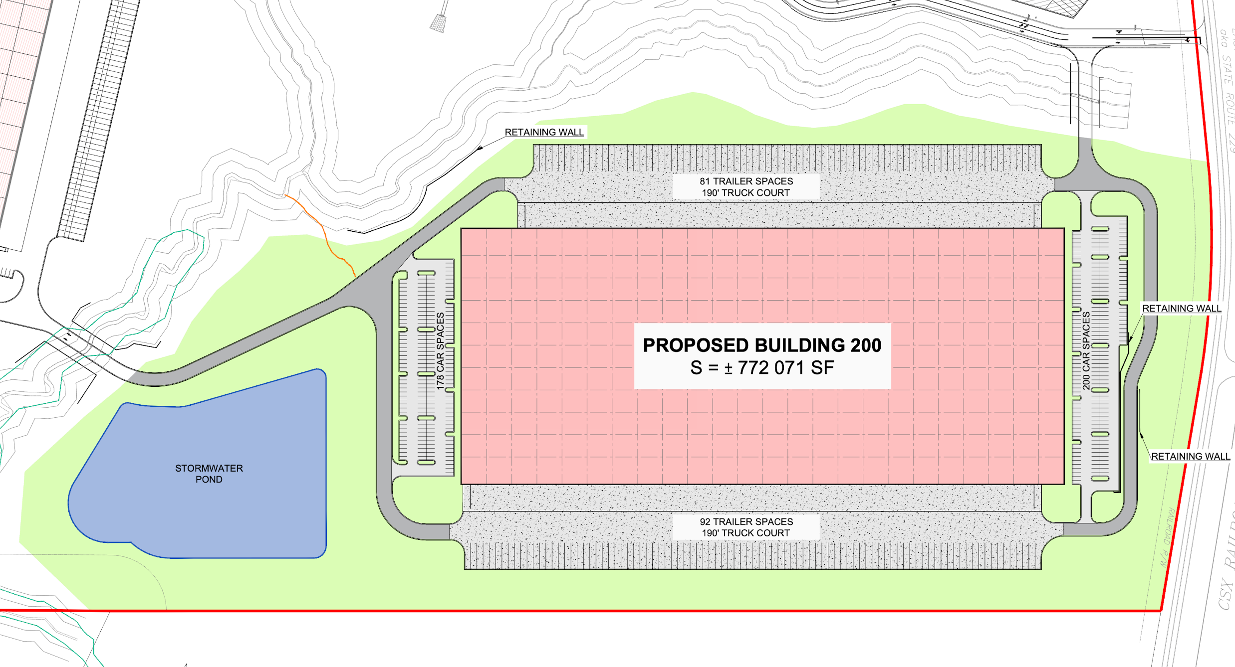 PNK Loggins 200 site plan